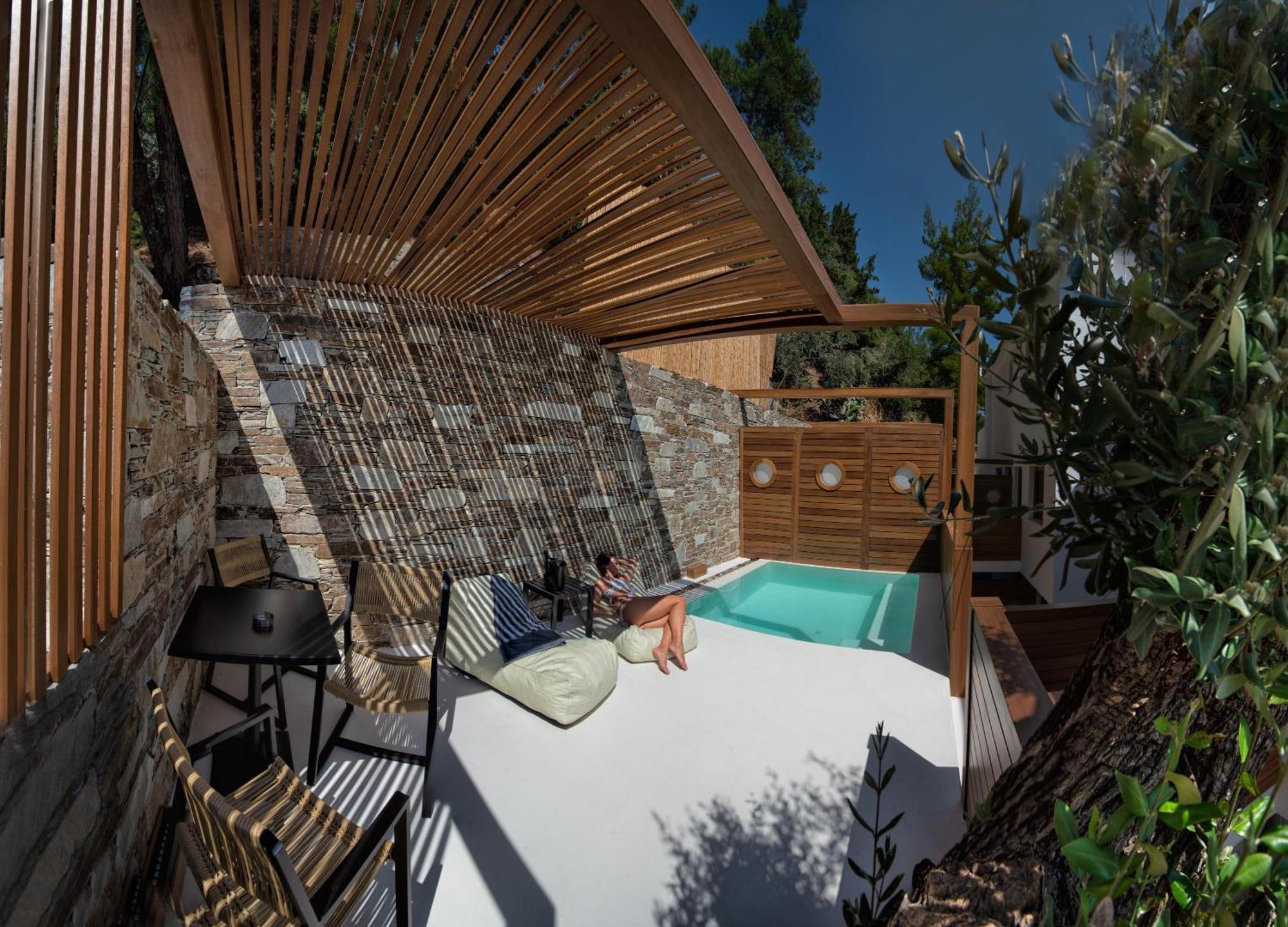 Natura Luxury Boutique Hotel Skopelos Loutraki  Eksteriør billede